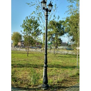 Парковый фонарь FUMAGALLI TABOR BISSO/RUT 2L E26.205.S20.AXF1R
