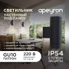 Уличный настенный светильник Apeyron Grafite 11-119