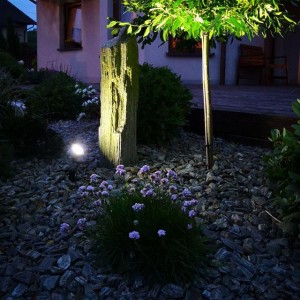 Подсветка деревьев в саду Kanlux GRIBLO LED SMD-NW 18131