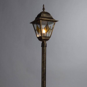 Уличный наземный светильник Arte Lamp BERLIN A1016PA-1BN