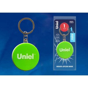 Фонарь-брелок светодиодный Uniel Standard Mini от батареек 47х40 S-KL022-T Green UL-00004098