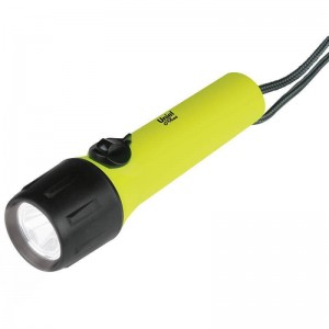 Карманный светодиодный фонарь Uniel от батареек 166х44 85 лм P-WP011-BB Yellow 08789