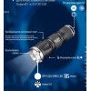 Ручной светодиодный фонарь Uniel от батареек 185 лм P-ML072-BB Black 05723
