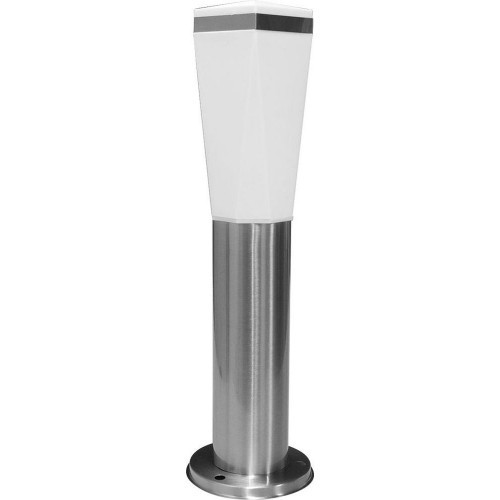 Светильник садово-парковый Feron DH0514, Техно столб, 18W E27 230V, серебро