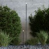 Светильник садово-парковый светодиодный Lumos черный 35168/F черный